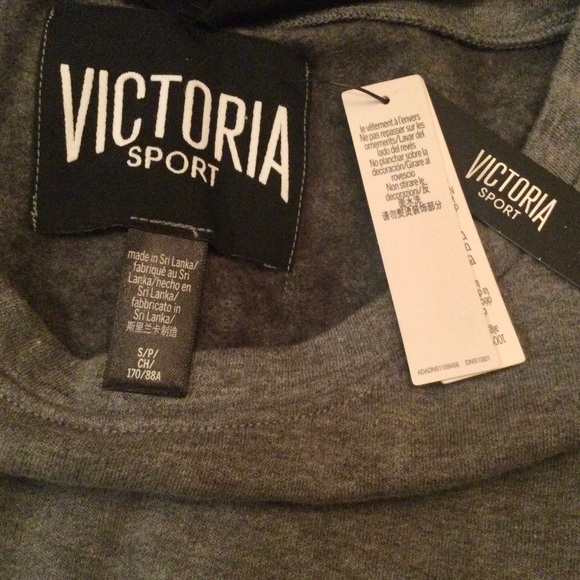 NWT VS Ultimate Sport 4 Pc Special Collection-Sweat Shirt/Leggings & Panty/Bag - Picture 7 of 14